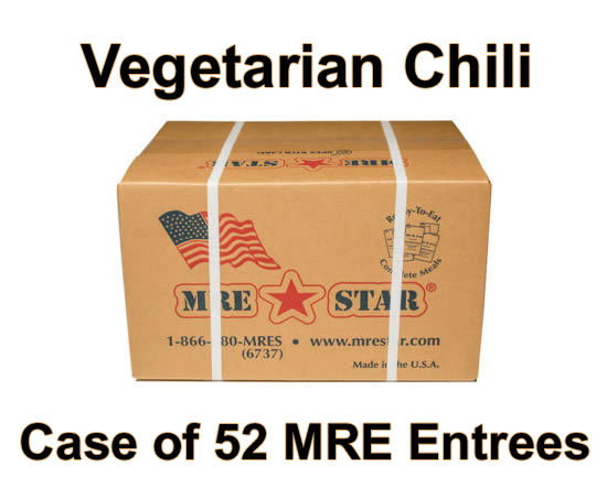 MRE Entree Chili with Beans